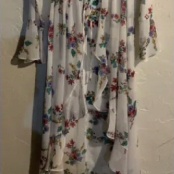 No Boundaries kimono and dress - ivory floral - Picture 2 of 3